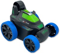 RC Stunt & Roll coche teledirigido azul - coche acrobático con efecto de luz-2