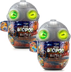 Biopod Battle Duo Dino juguete dinosaurio interactivo con luz y sonido