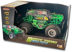 RC Monster Truckies MegaForce 1:16 Coche teledirigido juguete verde