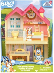 Moose Toys Bluey mini casa set de juego con figura de Bluey y accesorios