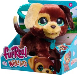 Spectron cachorro interactivo de peluche FurReal Walk-A-Lots con correa y sonido