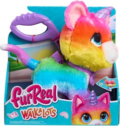 Spectron FurReal Walk-A-Lots Gato Unicornio peluche interactivo juguete