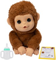 Moose Toys mono de peluche interactivo Mi bebé mono Mango con sonidos-2