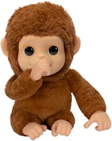 Moose Toys mono de peluche interactivo Mi bebé mono Mango con sonidos-3