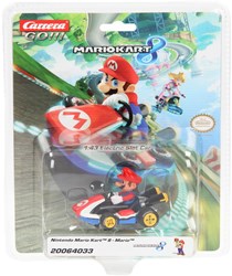 Carrera coche de carreras Mario Kart 8 - Mario slot car juguete 1:43