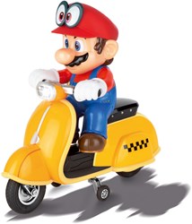 Carrera RC Super Mario Odyssey scooter teledirigido con luces