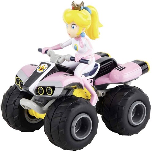 Carrera RC Super Mario Kart Peach - Quad teledirigido 1:20 juguete-2