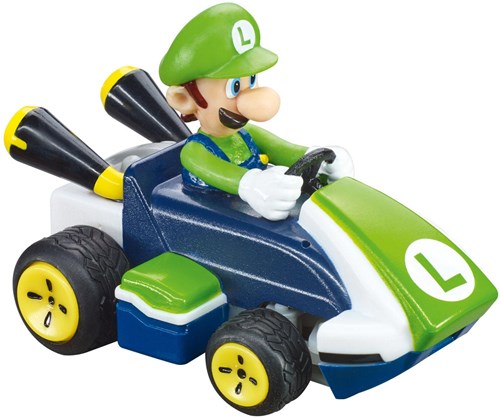 Carrera RC Mario Kart Mini Luigi - coche teledirigido juguete vehículo de carreras-2