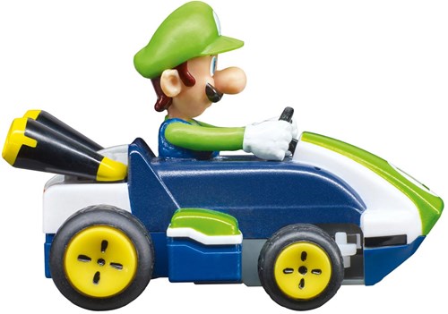 Carrera RC Mario Kart Mini Luigi - coche teledirigido juguete vehículo de carreras-3