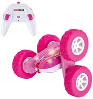 Carrera RC Mini Turnator 2.0 - Rosa - Coche acrobático con LED-2
