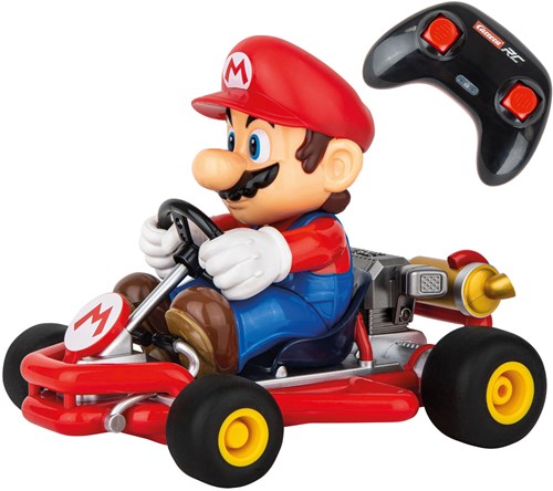 Carrera coche RC Super Mario - Nintendo Pipe Kart - escala 1:18 - Mario-2