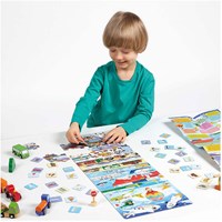 Banana Panda puzzle transporte juguete educativo vehículos 60 piezas niños-3