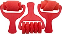 Eduplay rodillos de patrones rojos - set creativo para niños