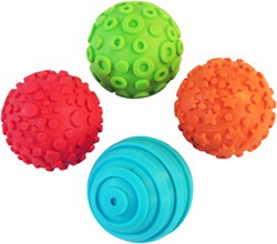 Eduplay juguete sensorial - Esferas sensoriales para masa set de 4 multicolor