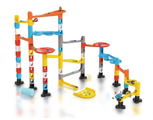 BUKI pista de canicas desafío de canicas set de juego-2