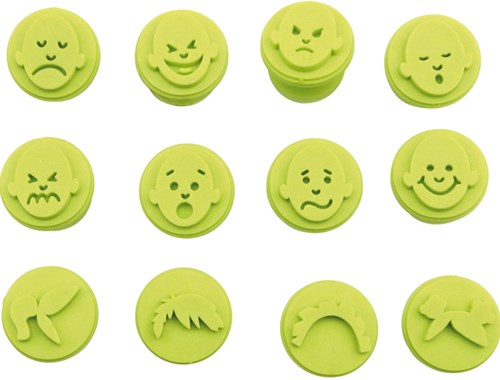 Eduplay sellos emociones set de 12 - juguete educativo para niños