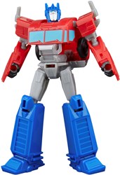 Hasbro juguete Transformers EarthSpark Optimus Prime Battle Trailer robot