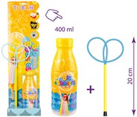 Tuban set de pompas Mini Butterfly con aro y líquido 400 ml
