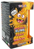 Tuban Jiggly Slime Fluo Glow - Naranja 430 g slime de juguete-3