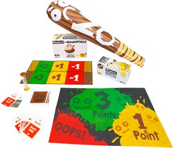 Exploding Kittens juego de cartas Poetry for Neanderthals 1st Expansion inglés