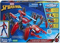 Hasbro Marvel Spider-Man vehículo de juguete Crawl N Blast figura de acción