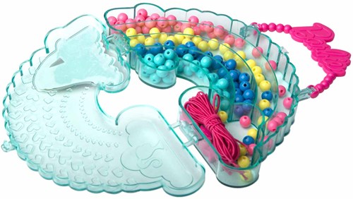 Sambro Barbie set de cuentas para hacer joyas - kit creativo para niños-3