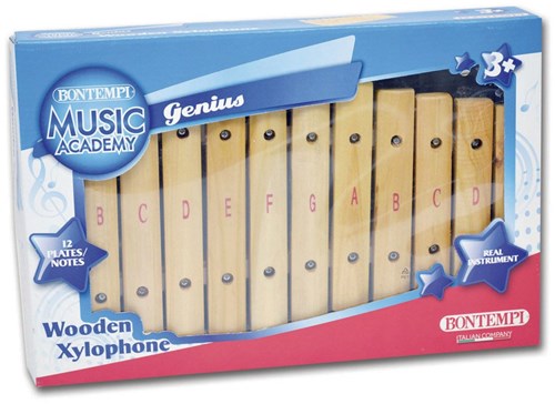 Bontempi xilófono de madera instrumento musical para niños-3