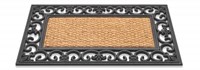 HQ felpudo goma coco Gazelle 45x75cm alfombra atrapa suciedad marrón