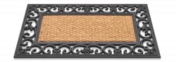 HQ felpudo goma coco Gazelle 45x75cm alfombra atrapa suciedad marrón
