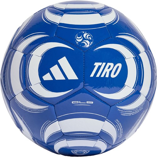 Adidas Adidas Tiro club bal maat 5 Blauw - Wit