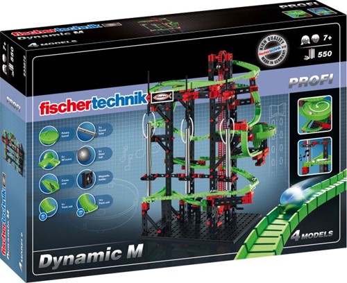 Fischertechnik Dynamic Set - M, 550dlg.