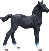 Mojo Horses speelgoed paard Hannoveraans Veulen Zwart - 381000
