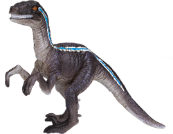 Mojo juguete dinosaurio Velociraptor de pie - 381027