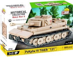 Set de construcción Vedes Panzer VI Tiger 131 - juguete vehículo militar