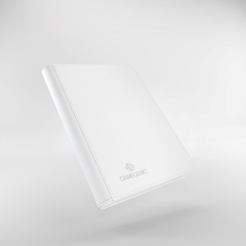 Gamegenic álbum de cartas Zip-Up 8 bolsillos blanco - guardar y proteger cartas
