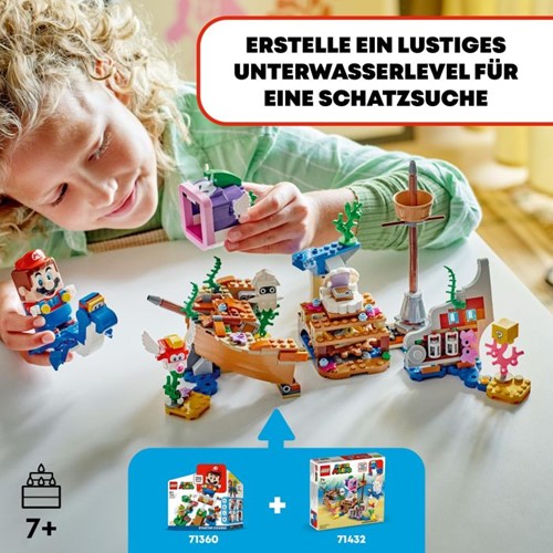 LEGO Super Mario Uitbreidingsset: Dorries gezonken scheepswr