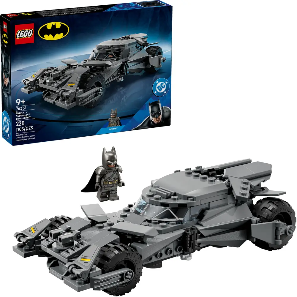 LEGO DC Batmobile set de construcción Batman v Superman juguete superhéroe 76331