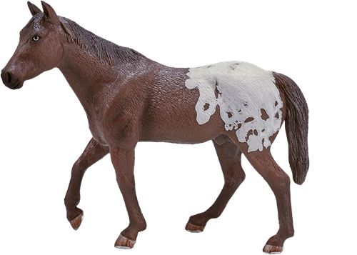 Mojo Caballo juguete caballo Appaloosa Semental Castaño - 387150