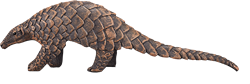 Mojo Juguete de vida silvestre Indian Pangolin - 387174