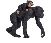 Mojo Juguete de vida silvestre Chimpancé con bebé - 387264