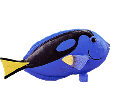 Mojo Juguete Sealife Pez Cirujano Azul - 387269