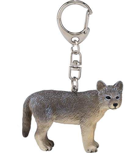 Mojo Woodland Keychain - Wolf Cub 387430