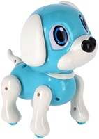 KiddyGo perro robot juguete interactivo Baby Rick azul con luz y sonido-2