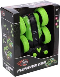 Rapid Wheels coche teledirigido flipover verde coche acrobático