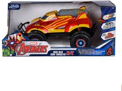 Dickie Coche RC Marvel Iron Thruster 1:14 rojo control remoto turbo