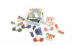 Speedy Monkey puzzle vestir animales 24 meses+ 16,5x16,5cm juguete