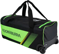 Kookaburra bolsa cricket 9500 Wheelie Bag negro verde bolsa deportiva junior