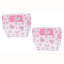 Zapf Creation pañales para muñecas 36 cm - Baby Born Little pañales doble pack