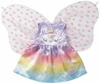BABY born ropa de muñeca conjunto fantasía mariposa unicornio 43 cm