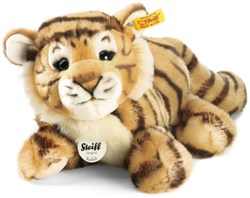 Steiff peluche tigre Radjah bebé - 28 cm rayado